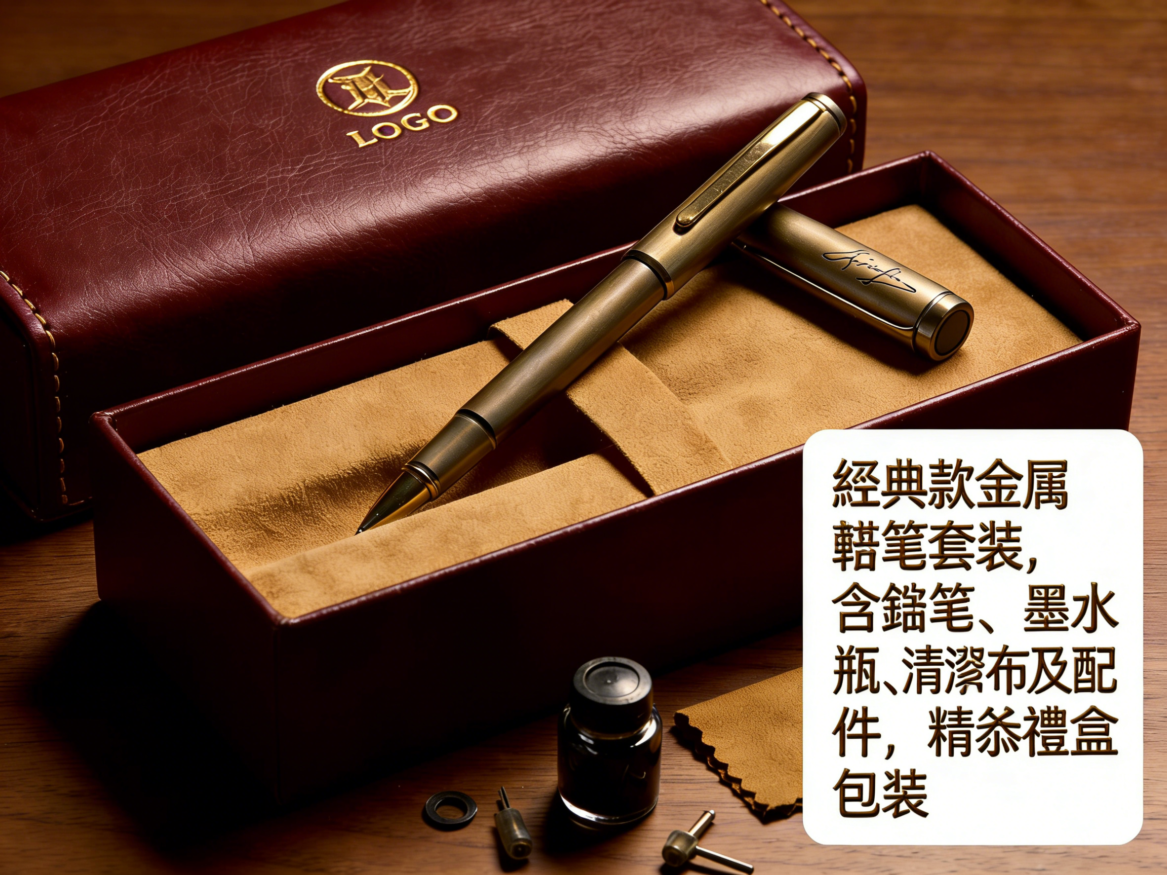 台灣設計師手工鋼筆禮盒